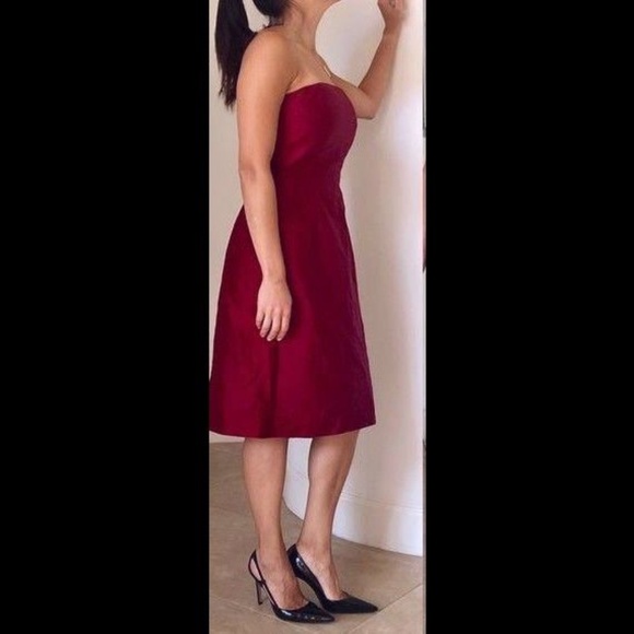 Ann Taylor Dresses & Skirts - Ann Taylor Dupioni Silk Strapless Dress 10 Ann Taylor Dresses & Skirts - Ann Taylor Dupioni Silk Strapless Dress 10